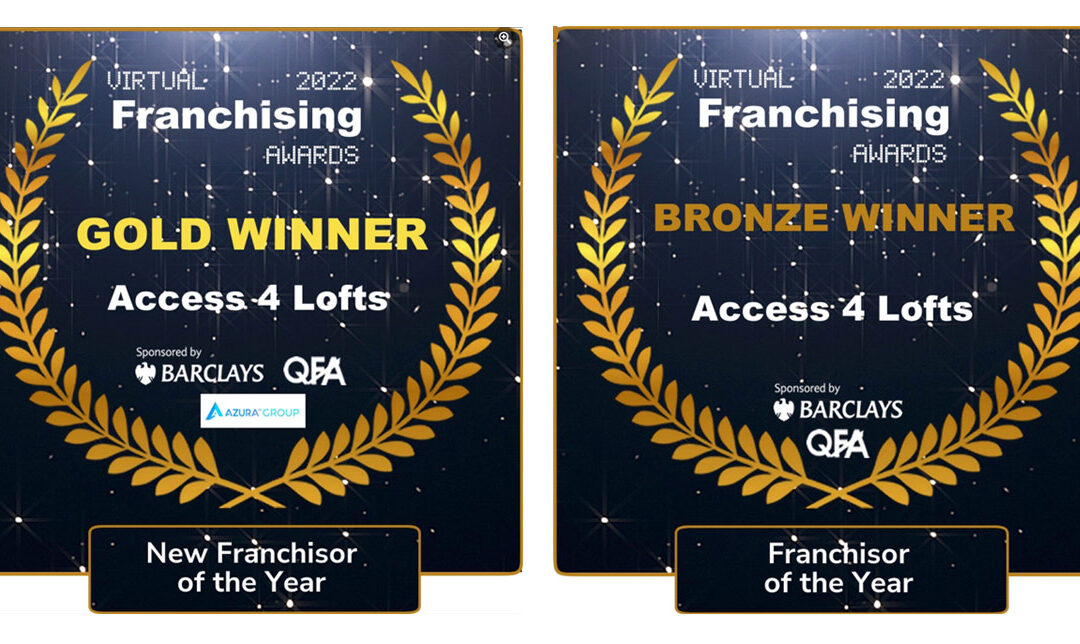 Access4Lofts Franchise scoops top industry award!